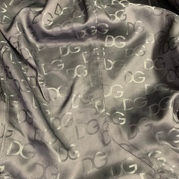 DOLCE & GABBANA Size 36 Navy Stripe Virgin Wool Sport Coat - Picture 9 of 11